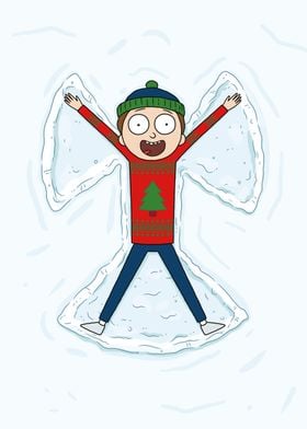 Snow Angel Morty