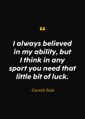 Gareth bale quotes 