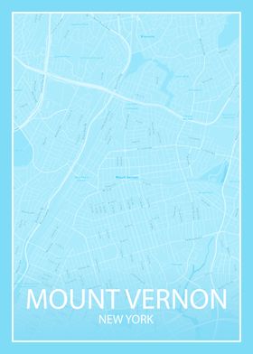 MOUNT VERNON NEW YORK MAP