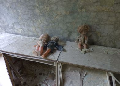 Eerie Chernobyl Dolls