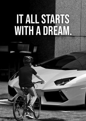 Starts With A Dream Lambo