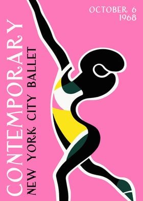 Contemporary Ballet Poster