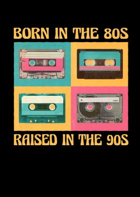 Retro Born In The 80s