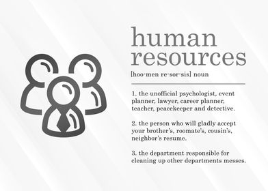 Human Resources Definition