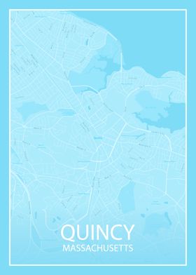 QUINCY MASSACHUSETTS MAP