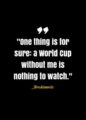 Ibrahimovic quote