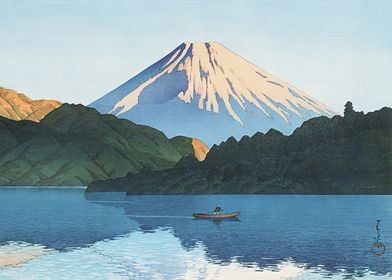 Mount Fuji at Lake Ashino