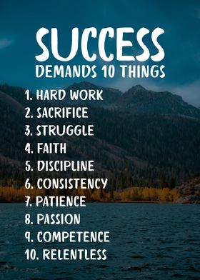 10 Things to Success