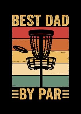 Dad Father Disc Golf