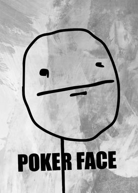 poker face meme