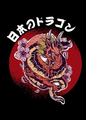 Japan Festival Dragon Myth