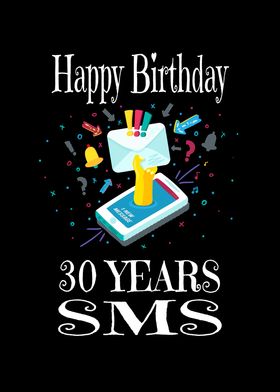 30 Years SMS Birthday