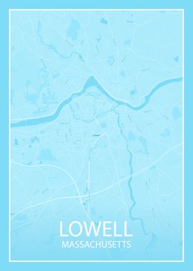 LOWELL MASSACHUSETTS MAP