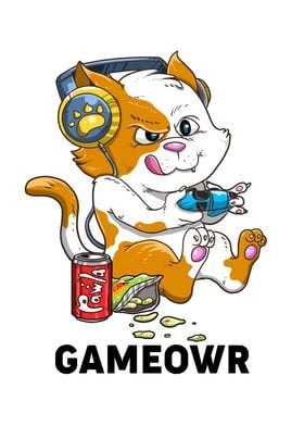 Kawaii Gaming Kitty Video