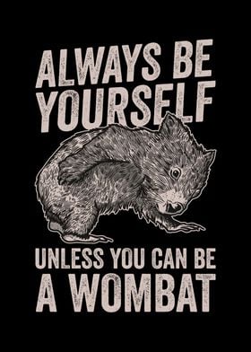 Wombat Australian Animal