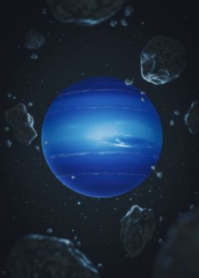 Space Neptune Planet