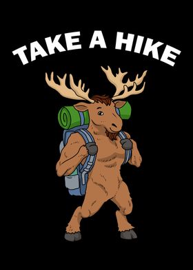 Take A Hike Nature Moose