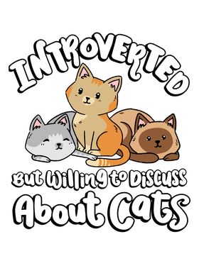 Introvert Cat Pet Lover