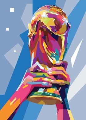 World Cup Trophy in WPAP