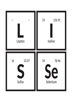 Lisse Periodic Table