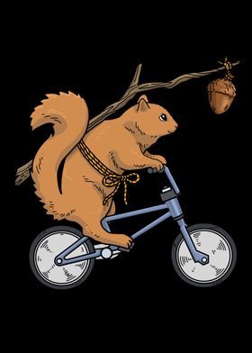 Bicycle Squirrel Gift Kids