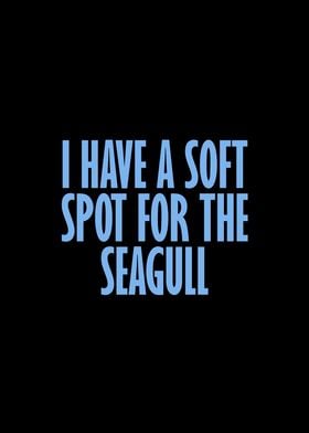 Soft spot for the seagull