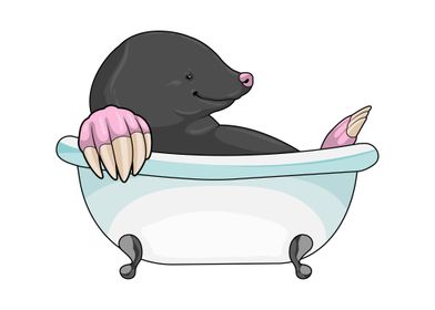 Mole Bathtub