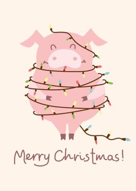 Cute pig christmas gifts