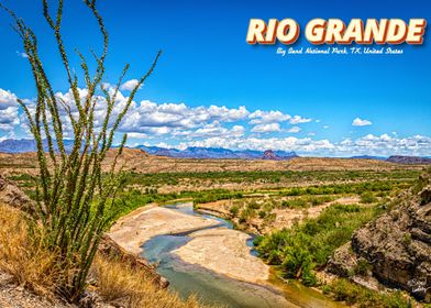 Rio Grande at Big Bend TX