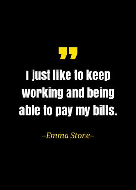 Emma stone quote