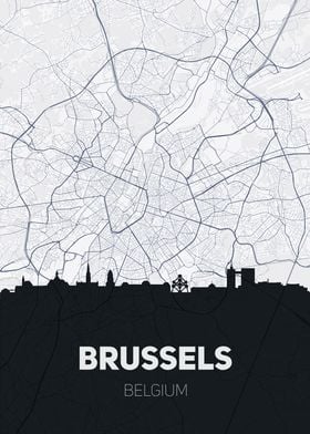 Brussels City Map