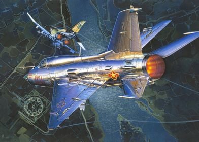 Mig21 PF vs F4 Phantom II