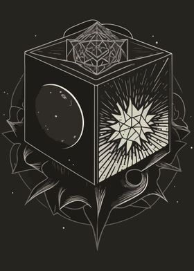 Cube of Destiny pop art