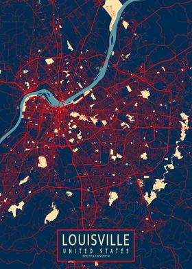 Louisville City Map Hope