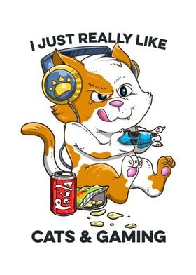 Kawaii Cats and Gaming