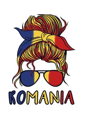 Romania Girl football Gift