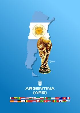 maps world cup argentina