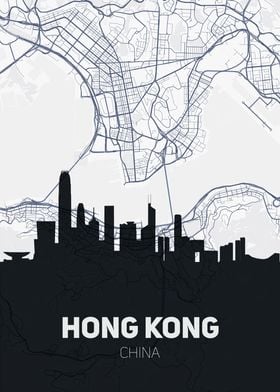 Hong Kong City Map