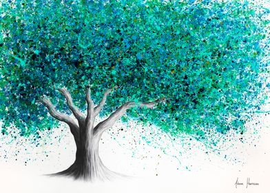 Turquoise Summer Tree