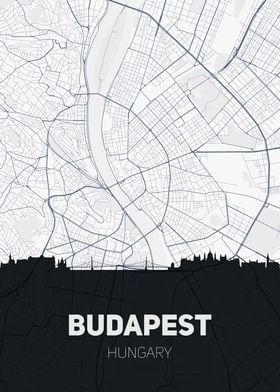 Budapest City Map