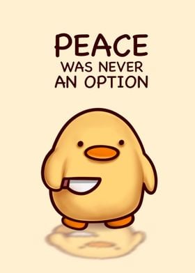 duck peace 