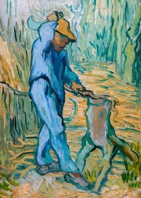 Van Gogh The Woodcutter 