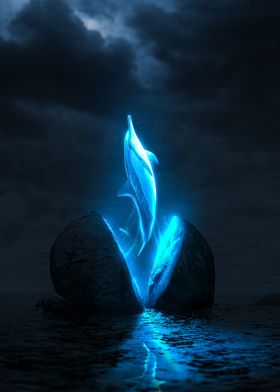 Mystical Dolphin