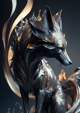 The Crystal Wolf Demon