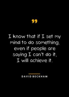 David Beckham Quotes 