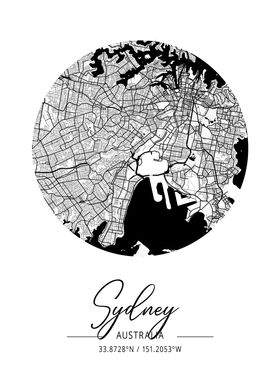 Sydney City Map