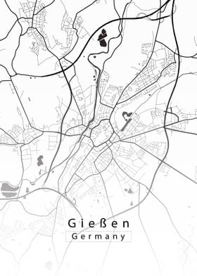 Giessen City Map