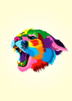 Colorful Puma