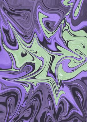 Violet Marble 1 Abstract
