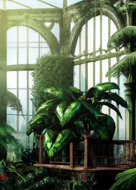 Gothic greenhouse 2